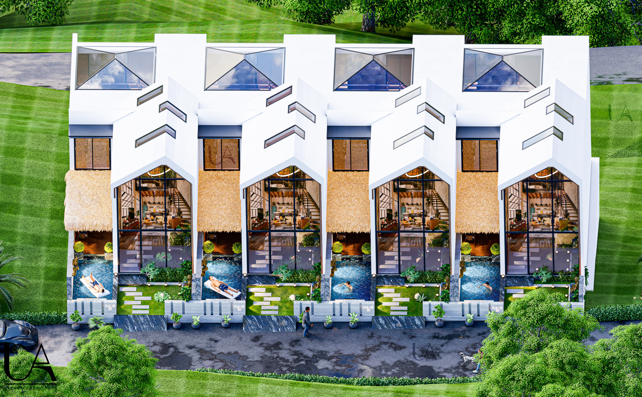 Villa Terrace View